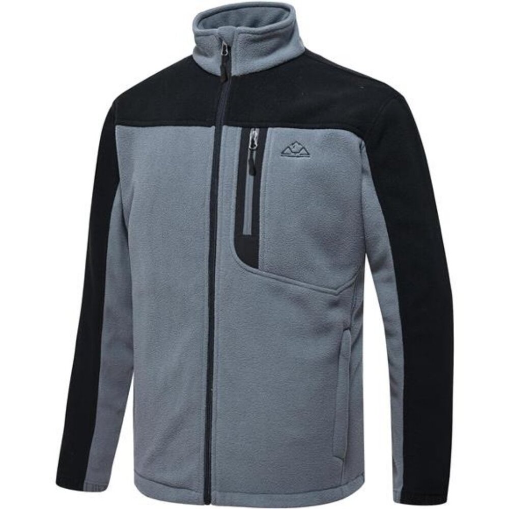 TBMPOY Men's Fleece Jackets Lightweight Full-Zip Fall Jacket Warm Winter Coats
